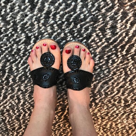 Jack Rogers, black, size 5 - Picture 4 of 4